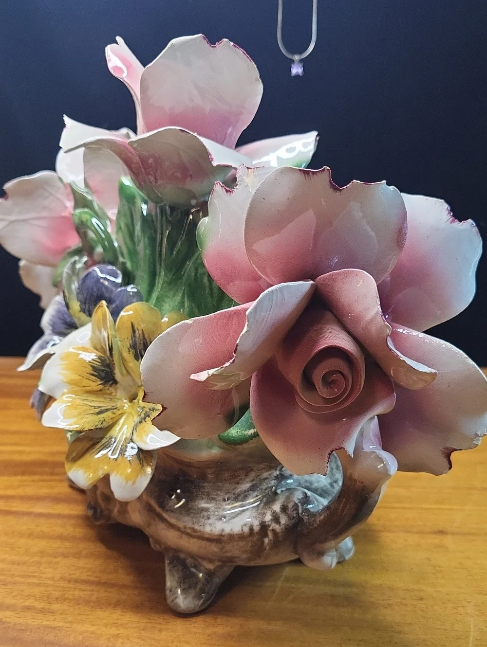 Vintage Capodimonte Porcelain Centerpiece